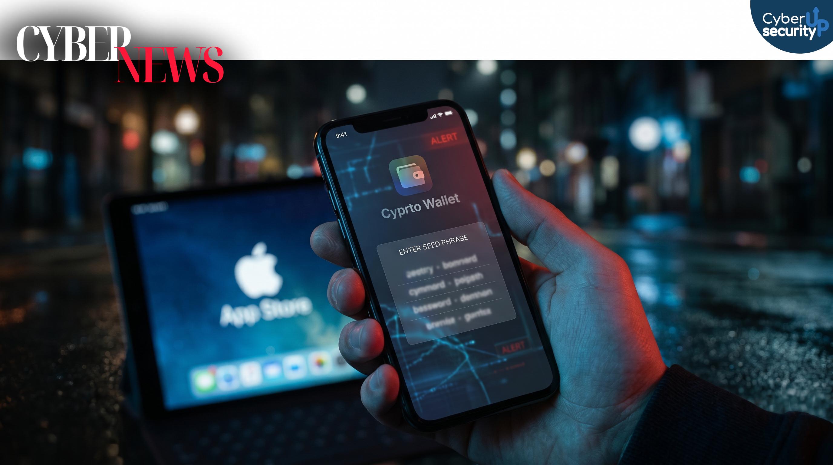 App Store sotto attacco FakeWallet: 26 finte app rubano seed phrase e svuotano i wallet crypto