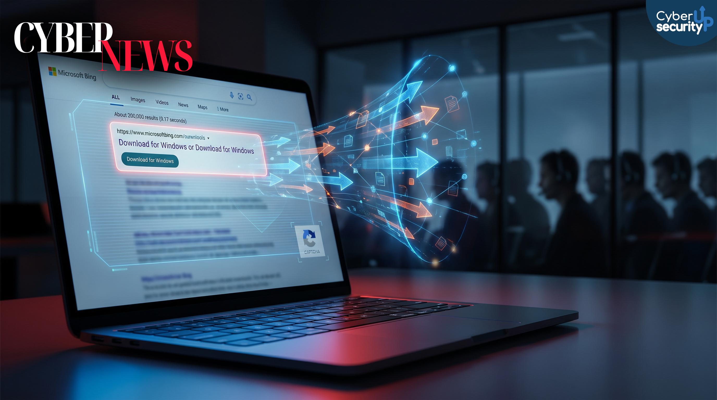 BengalSEO avvelena Bing: link in cima, malware MayaBot e finto supporto tecnico in un click