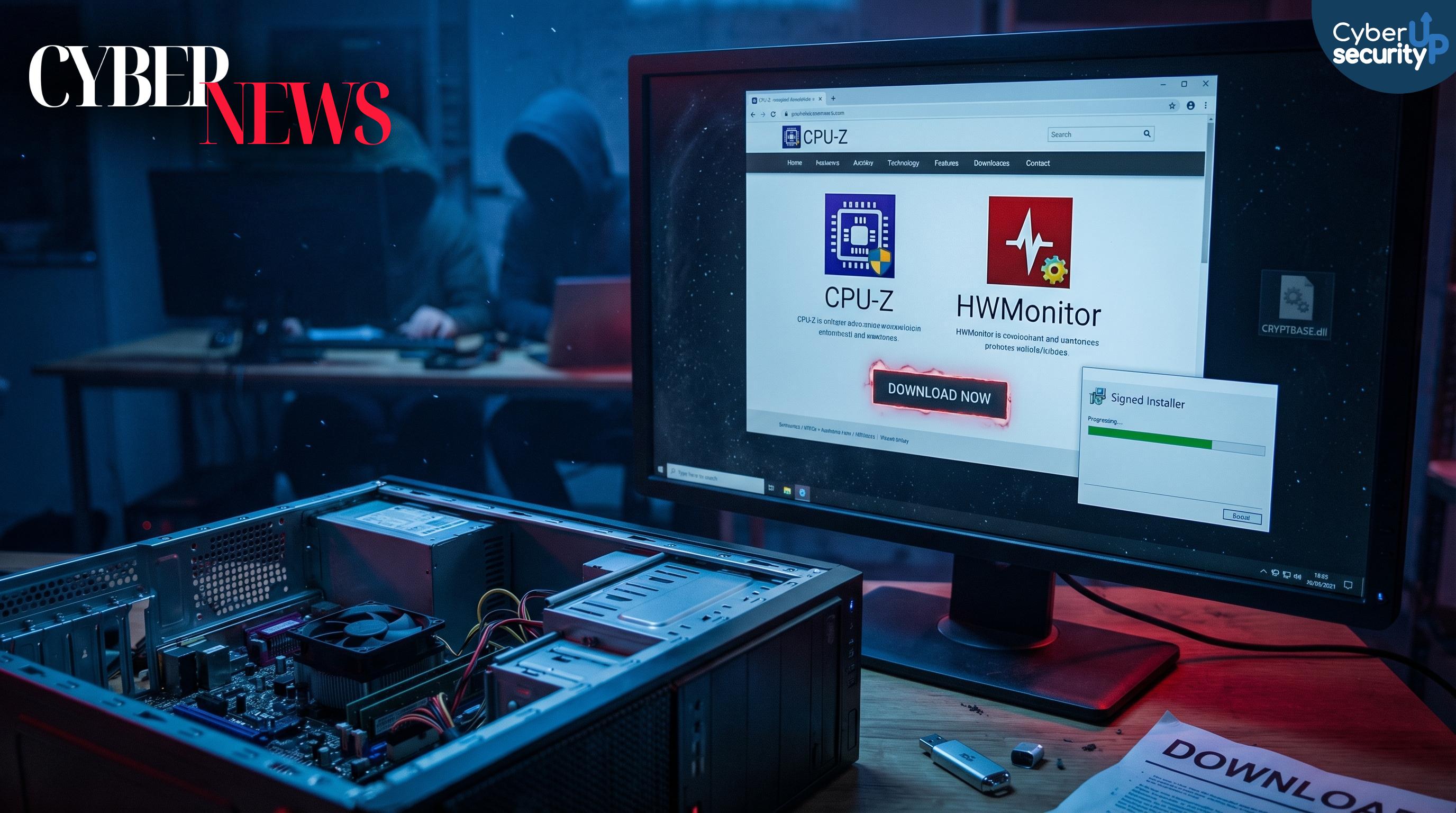 CPU‑Z e HWMonitor Compromessi: download trojanizzati diffondono STX RAT in meno di 24 ore