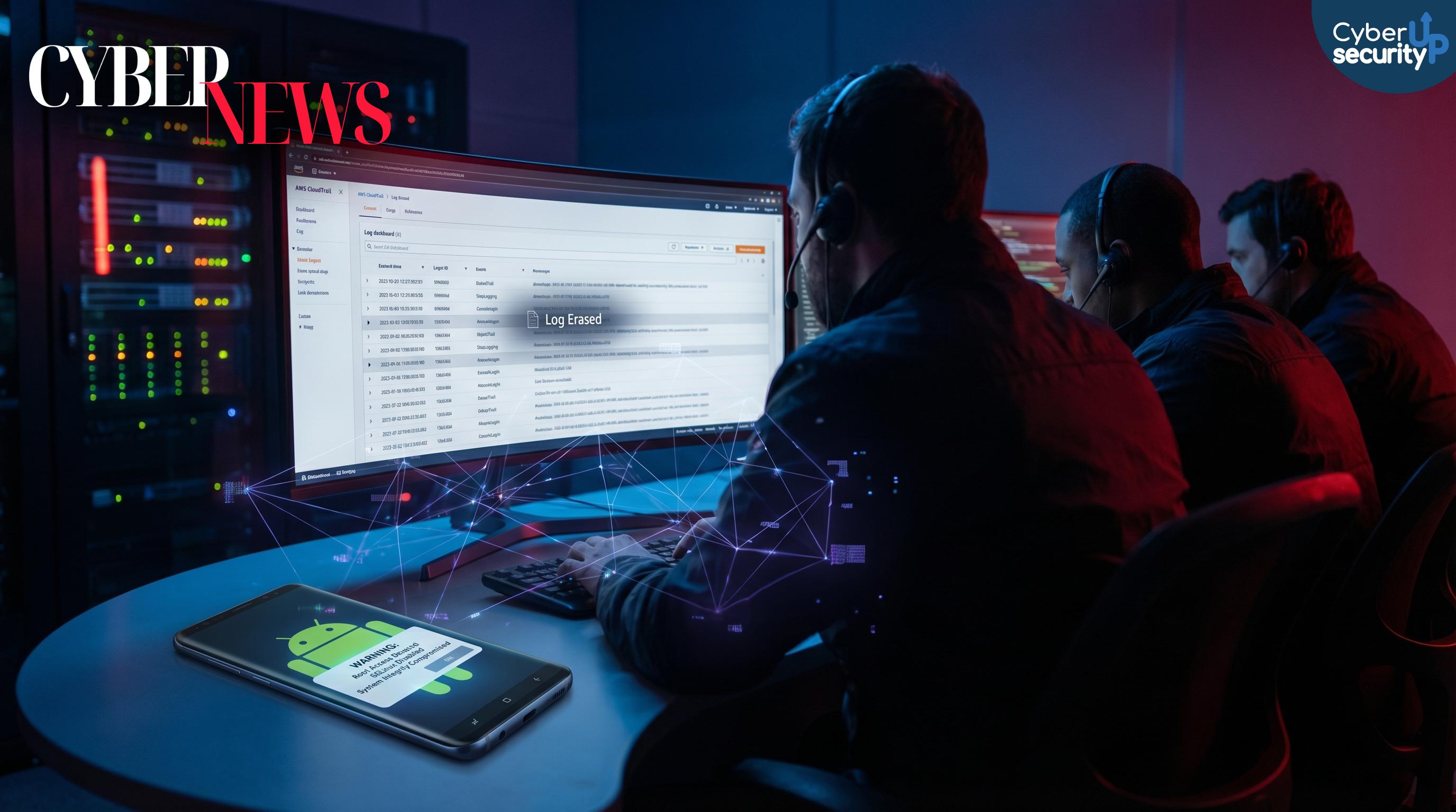 Cyberattacchi 2026: catene di micro-falle, rootkit Android e CloudTrail invisibile minacciano aziende e cloud