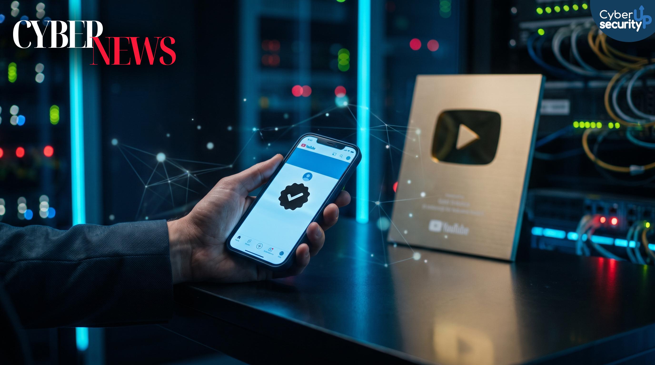 Cybercrime Magazine Verificato su YouTube: badge nero, 2FA e 100mila iscritti contro cloni e truffe