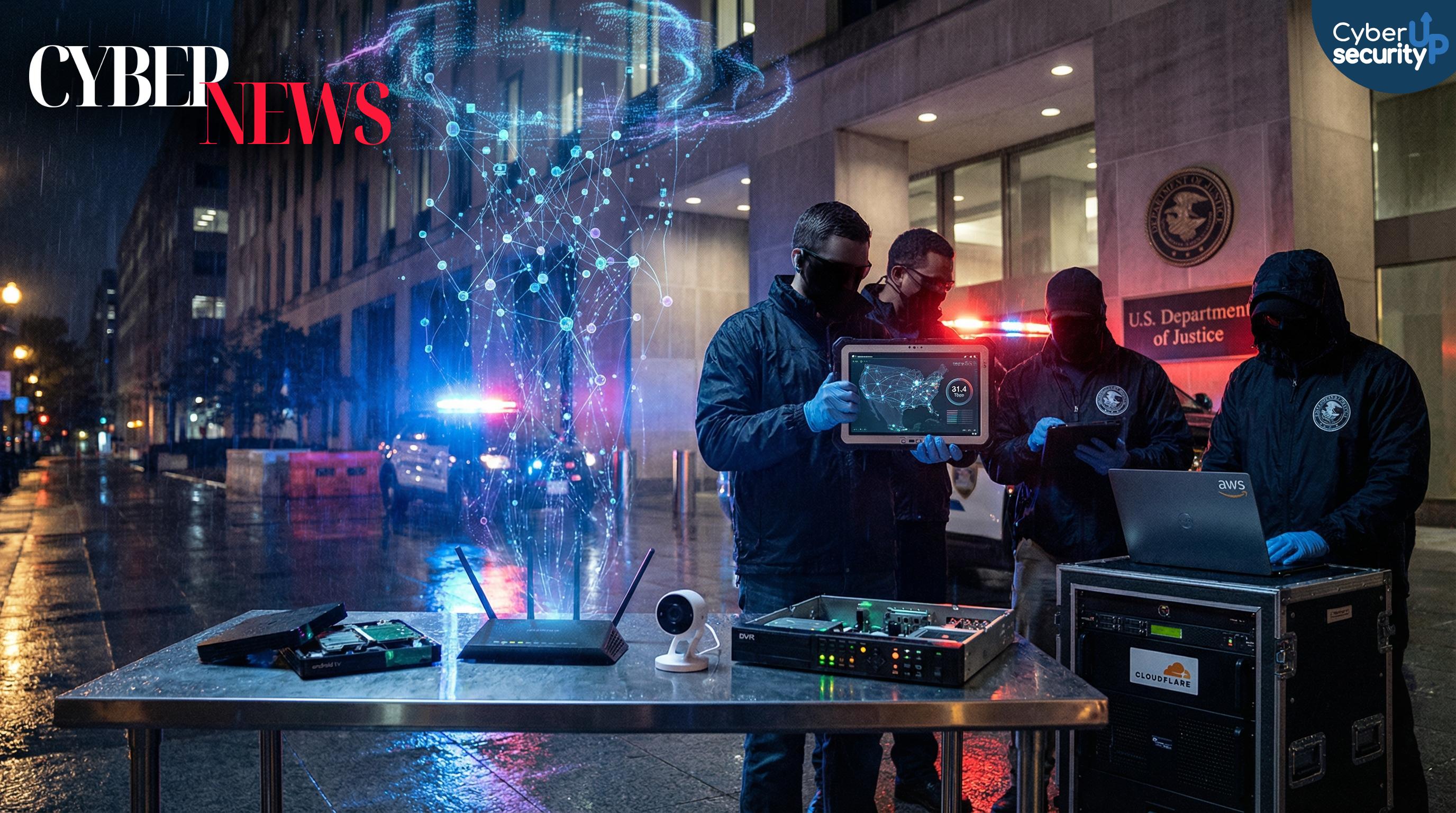 Maxi-Operazione USA contro Botnet IoT: giù AISURU e Kimwolf, stop ai DDoS record da 30 Tbps