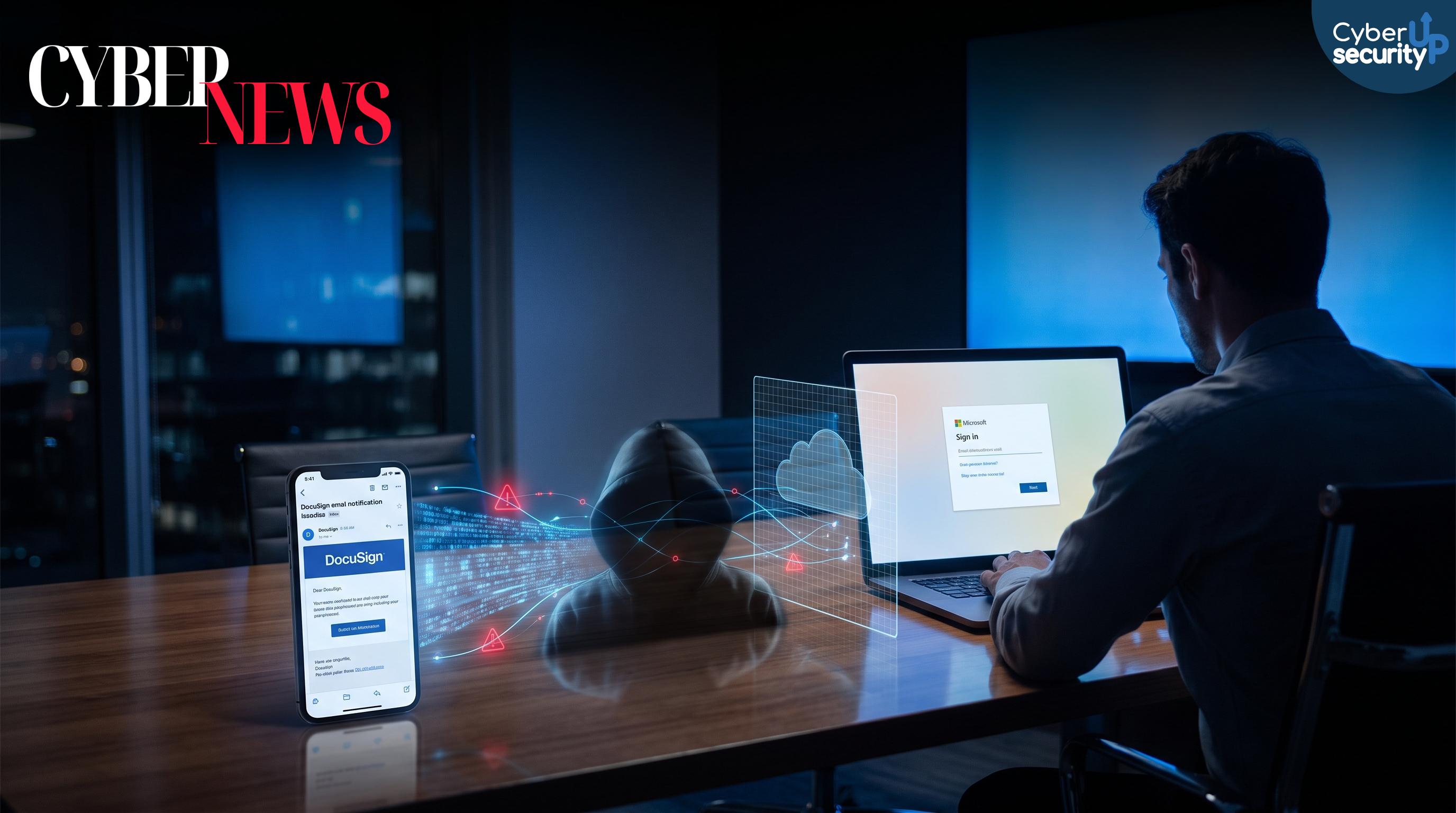 NovaCookies colpisce Microsoft 365: phishing AitM ruba sessioni anche con MFA, sfruttando Docusign reale
