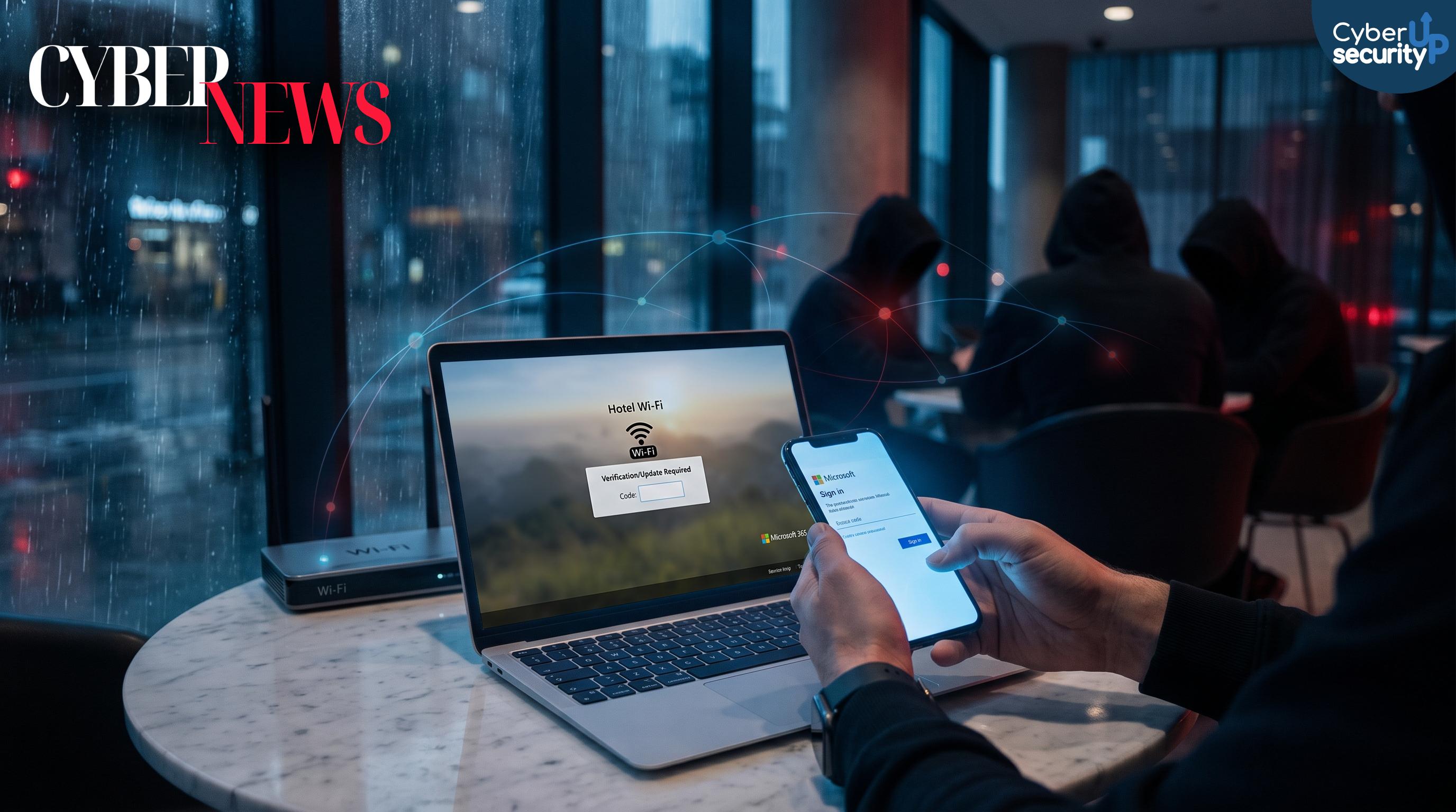 Phishing Device Code su Wi‑Fi d’Hotel: rubano accessi Microsoft 365 aggirando la MFA senza password