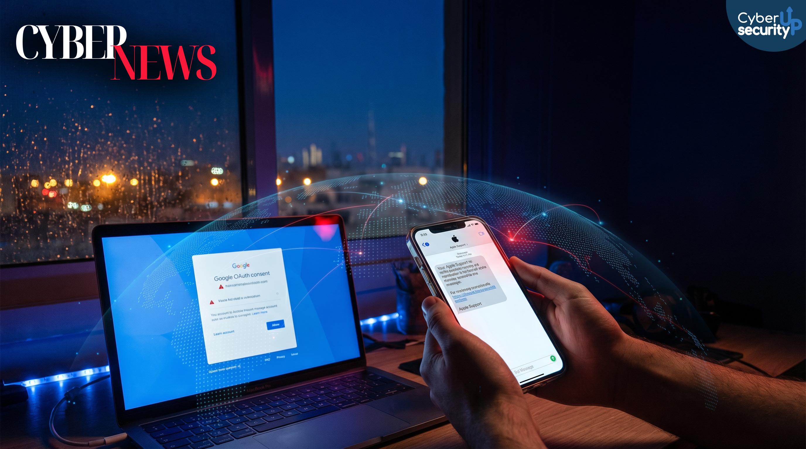 Phishing su iMessage e WhatsApp: Bitter prende di mira giornalisti MENA con falsi login Apple e Google OAuth