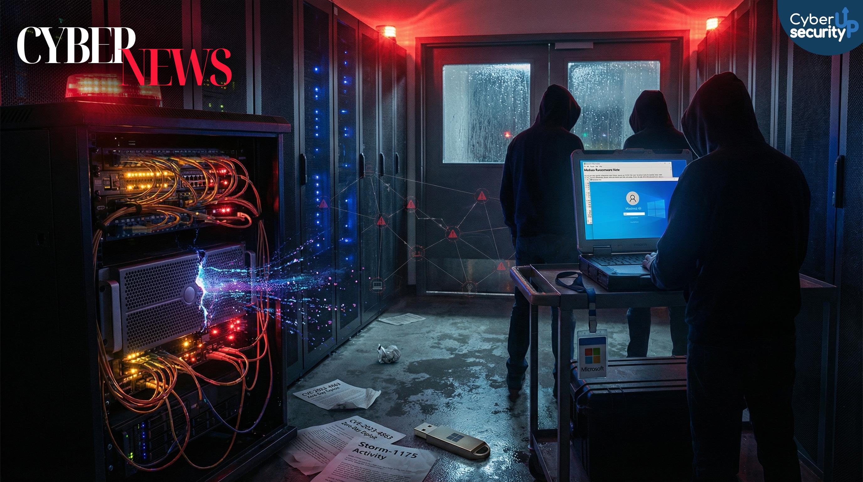 Storm 1175 scatena Medusa: ransomware in 24 ore sfruttando zero‑day e CVE non patchate